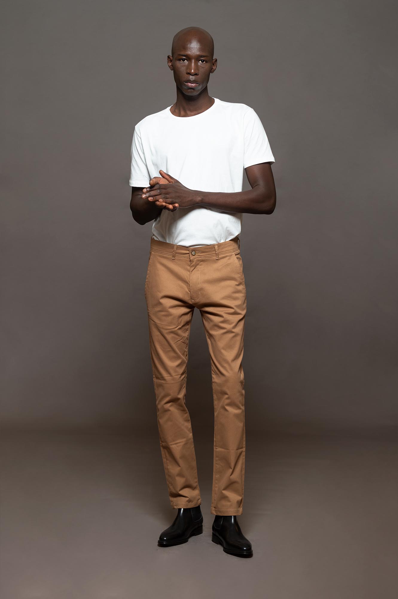 3304TO - BORG DENIMWEAR REGULAR FIT TOSTADO